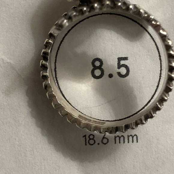 HOB Mexico Sterling Silver and Turquoise Ring - Picture 7 of 8